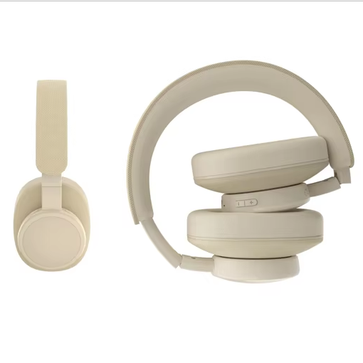 Hybrid Foldable Wireless Gaming Headphones Active Noise Cancelling Spatial Audio Lightweight ENC Over-Ear Sport Headphones