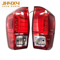 Accessoires 4x4, feux arrière LED noirs/rouges pour Tacoma 2016-2020