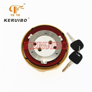 ฝาถังน้ำมันกันขโมยใหม่ฝาครอบถังน้ำมันเชื้อเพลิงดีเซลฝาครอบ PC200/300สำหรับ Komatsu - Product Image 4