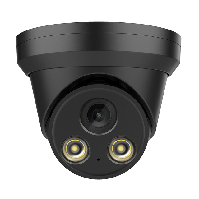 Full Color Night Vision 4mp 5mp 8mp Color Vu Ip Camera Ir Turret Dome 2.8mm F1.0 Starlight Outdoor Security CCTV IP Cameras