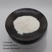 Vente en gros d'usine CAS 305-84-0 99% Poudre de L-Carnosine de qualité alimentaire Certifiée ISO9001/Halal/Kosher Durée de conservation de 2 ans