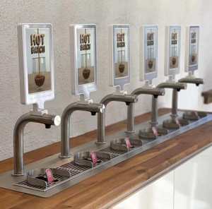 Equipo Comercial Portátil, Dispensador Automático de Bebidas, Café, Leche, Máquina Expendedora de Bebidas con Motor Eficiente - Product Image 3