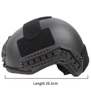 Casque FAST MH High Cut pour adultes, casque tactique léger en aramide pour sports de plein air, skateboard, en fibre de verre ABS rigide - Product Image 2