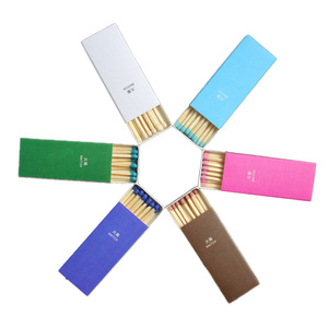 10cm de long votre propre logo impression cigare en <span class=keywords><strong>bois</strong></span> tête blanche personnalisée boîte en <span class=keywords><strong>bois</strong></span> <span class=keywords><strong>allumettes</strong></span> - Product Image 3