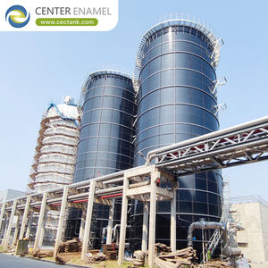 Tanque <span class=keywords><strong>de</strong></span> Filtración <span class=keywords><strong>de</strong></span> Medios con Acero Atornillado Revestido <span class=keywords><strong>de</strong></span> Epoxi y <span class=keywords><strong>Techo</strong></span> <span class=keywords><strong>de</strong></span> Domo <span class=keywords><strong>de</strong></span> Aluminio - Product Image 2