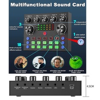 Kit de Carte Son Pour Podcast, Microphone de Studio Enregistrement Live, Micro Condensateur USB BM800, Karaoké