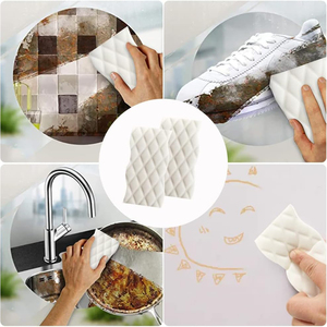 Esponja de Melamina Comprimida Blanca Foamtech, la Más Vendida, para Baño y Cocina, Bloque de Limpieza de Alta Densidad, Borrador Mágico Nano - Product Image 2