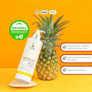 Liquide vaisselle ananas biologique naturel personnalisable ISO 9001:2015 conforme HACCP écologique du fabricant du Vietnam - Product Image 6
