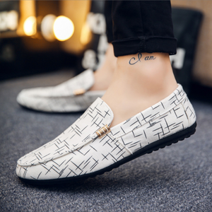 UP-0523J Scarpe Casual Eleganti da <span class=keywords><strong>Uomo</strong></span> Slip-on in Tela Calzature Piatte Scarpe da <span class=keywords><strong>Uomo</strong></span> <span class=keywords><strong>Taglia</strong></span> <span class=keywords><strong>46</strong></span> - Product Image 4