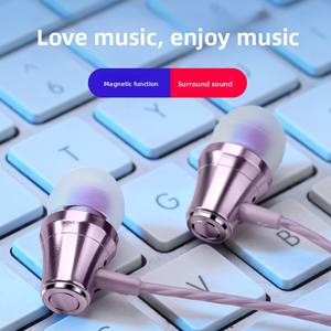 Casques audio filaires en métal à <span class=keywords><strong>prix</strong></span> réduit, disponibles en plusieurs couleurs, confortables à porter - Product Image 2