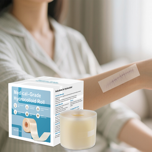 rollo de parche para acné DIY, apósito hidrocoloide cosmético de grado médico para prevención de ampollas, cuidado de heridas - Product Image 2