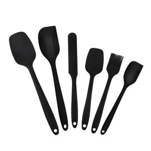 Juego de raspador de silicona de 6 piezas, espátula de mantequilla <span class=keywords><strong>para</strong></span> hornear en la cocina, herramienta <span class=keywords><strong>para</strong></span> hornear a alta temperatura, antiadherente, fácil de <span class=keywords><strong>limpiar</strong></span> - Product Image 6