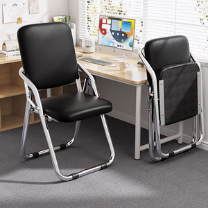 Chaise pliante Al avec structure métallique, chaise de bureau pliable, chaise d'étude à domicile, utilisation publique - Product Image 2