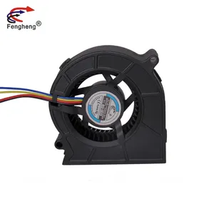 High Performance Low Noise Blower Fan 80mm 8030 12v 24v Ball Bearing Industrial Ventilation Turbo Blower Fan 80x80x30mm