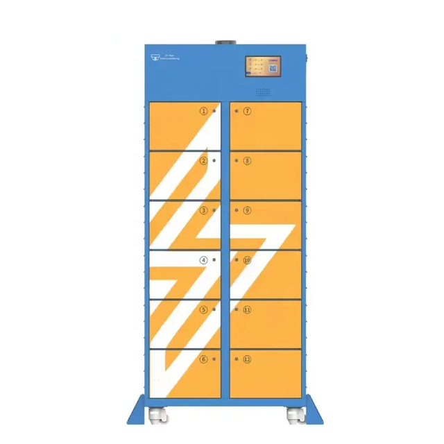 NOVA Battery Swapping Station or Power Exchange Cabinet with Li-ion Battery Pack for EV Motorbike Exchange Solution Outdoor