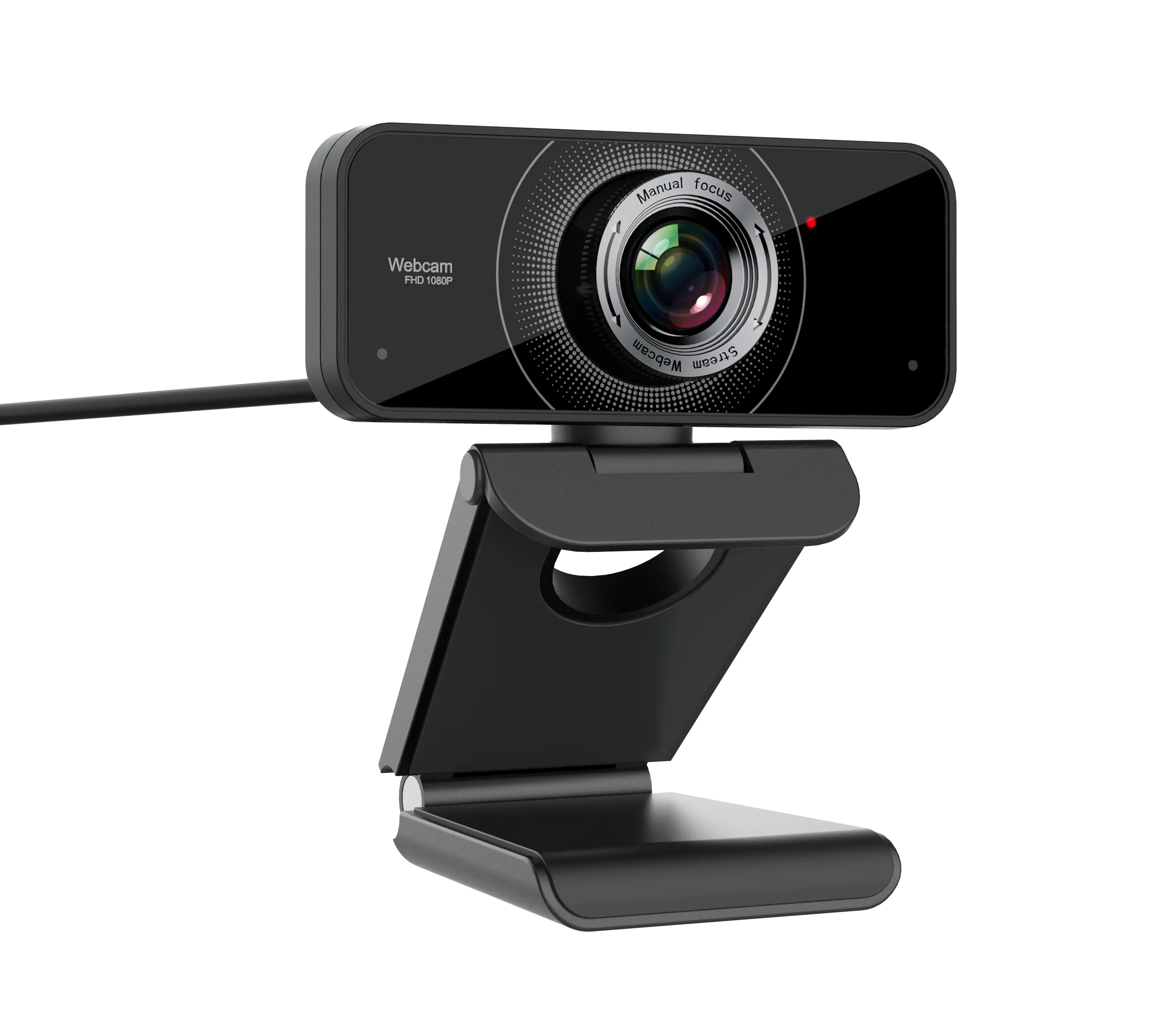 Youtube Live Streaming USB Webcam Hd 1080p 6 светодиодная тонкая неискаженная камера Веб-камера для ПК видеоконференций