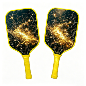 Raquette de pickleball en fibre de carbone T300 légère, écologique, à structure alvéolée, personnalisable en petites séries, 14 mm, pour intérieur, à prix réduit - Product Image 2