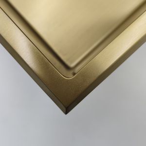 Miroir de salle de bain en acier inoxydable, intégré, noir, or, blanc, Nickel brossé, mur de salle de bains, <span class=keywords><strong>niche</strong></span> de <span class=keywords><strong>douche</strong></span> avec étagère - Product Image 3