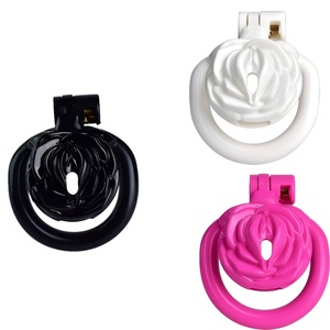 กรงครอบอวัยวะเพศชาย FRRK รุ่นใหม่ Fanty Product Cock Cage Clasity Cage สำหรับผู้ชายรักร่วมเพศ ทำจากวัสดุเรซิ่น ปลอดสารพิษ สำหรับการเล่นแบบพันธนาการ ดีไซน์แปลกใหม่ - Product Image 2