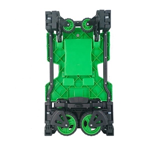 Camión de mano portátil de 330 libras, cuatro ruedas, plegable, multifuncional, carro de mano de 150kg, resistente, fácil de llevar, carro plano plegable - Product Image 2