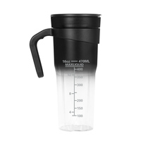 Mixeur-Presse-Agrumes Portable Rechargeable en Gros, pour Jus Frais, Mixeur Électrique, 6 Lames Sécurisées, Mini Extracteur de Jus