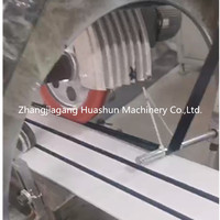 Huashun machines pour PS persiennes panneau mural extrusion de charbon de bois faisant la décoration de moulage