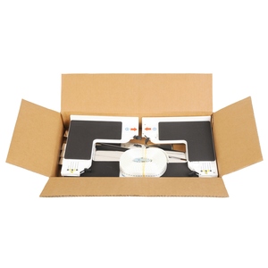 Kit de superposition robuste en acier pour lave-linge et sèche-linge avec patins anti-vibration pour l'organisation de la buanderie - Product Image 6
