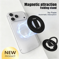 Support de téléphone magnétique pour voiture, best-seller, compatible avec la plupart des téléphones, support de téléphone magnétique en aluminium pour bureau