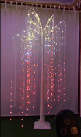 Magnifique lampe d'arbre de saule de style célébrité du Web, 1.2/1.5/1.8m, pour divers décorations de scène