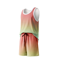 Ensemble débardeur et short personnalisé à thème anime, impression sur mesure, mode cartoon, faible MOQ, vente en gros