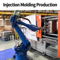 Bras robotisé industriel haute précision MOKA MB45-1870 à 6 axes, charge utile de 45 kg, portée de 1870 mm, servo-moteur contrôlé par PLC avec moteur IP67/IP54