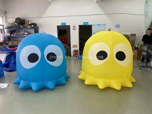 Modèle gonflable de <span class=keywords><strong>Pac</strong></span>-<span class=keywords><strong>Man</strong></span> pour enfants Jenor, modèle de <span class=keywords><strong>dessin</strong></span> <span class=keywords><strong>animé</strong></span> gonflable pour décoration suspendue - Product Image 6