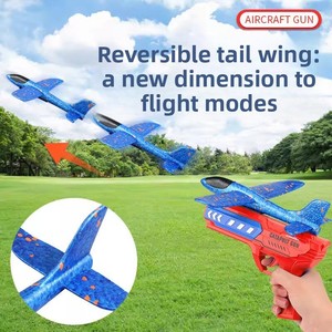 Pistola Lanza Aviones <span class=keywords><strong>de</strong></span> Espuma, Juguete Volador para Niños, Deporte al Aire Libre, Unisex, 5-7 Años, Popular en <span class=keywords><strong>Internet</strong></span>, Gran Venta - Product Image 3