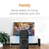 Topleo Wireless Voice 2,4g Air Mouse hasta 10 metros de uso para Android Tv Box Remote Air Mouse