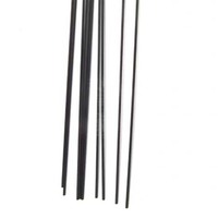 Barres/Polonais/bâtons légers ronds solides de carbone de Pultrusion de Rod de fibre de carbone