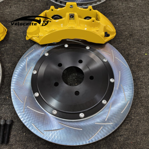 Kit de freno de pinza 6 pistón V6 delantero 4 <span class=keywords><strong>Pot</strong></span> trasero EPB amarillo pinza actualización sistema de freno de coche para 2015 Mazda 6 3 - Product Image 2
