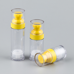 <span class=keywords><strong>15ml</strong></span> 30ml 50ml không có không khí Kem bơm chai PETG nhựa mặt huyết thanh không có không khí bao bì nền tảng mỹ phẩm không có không khí chai - Product Image 3