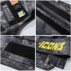Chaleco Táctico Personalizable de Moda Hip Hop, Estilo Rapero, Fabricado en China, Chalecos Tácticos para Senderismo y Camping - Product Image 5