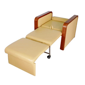 Combination <b>chair</b>/<b>bed</b> for hospital patients, no installation required, <b>single</b> <b>chair</b> for wards and hospitals, infusion - Product Image 2