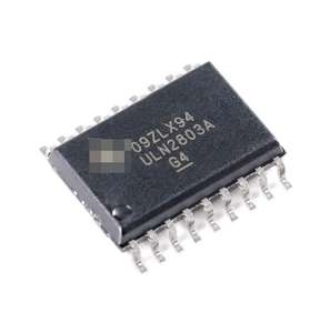 ULN2803ADWR Componentes Electrónicos Originales Circuito Integrado Gestión de Energía TRANS 8NPN DARL 50V 0.5A 18SO - Product Image 1