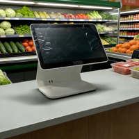 Terminal de point de vente tactile Paydevice 15,6 pouces IPS-LCD avec Android 11 Quad Core 4G SDK 32 Go de stockage pour la vente au détail, la restauration et les supermarchés
