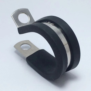 Abrazadera de manguera de acero inoxidable, forrado de goma, tipo P, <span class=keywords><strong>EPDM</strong></span> - Product Image 3