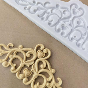 แม่พิมพ์ซิลิโคนมงกุฏสำหรับตกแต่งขอบเค้ก,แม่พิมพ์น้ำตาลปั้นช็อคโกแลตฟองดอง - Product Image 4