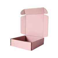 Cajas de Embalaje Corrugadas Personalizadas para Envío de Carne, Productos de Comercio Electrónico y Aviación, con Estampado Dorado y Plateado, Caja de Embalaje con Unión Cosida