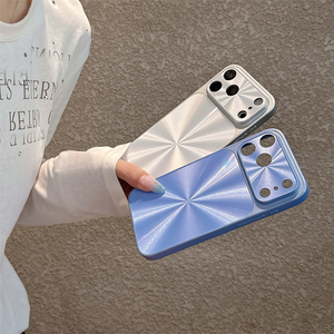 เคสโทรศัพท์ลายเลเซอร์หรูหรา เงาแบบออโรร่า สำหรับ iPhone 18 17 16 15 14 13 Pro Max  วัสดุ PC แข็ง  แบบแม่เหล็ก - Product Image 4