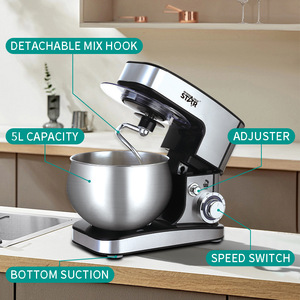 Winningstar - Batidora de Mesa Multifuncional Pequeña de 5L, Batidora Estándar, Esterilizador de Alimentos (Versión de Exportación) - Product Image 2