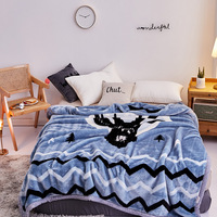 Xinlan vente en gros jeter couverture décor à la maison personnalisé hiver réchauffement tricoté couverture de lit