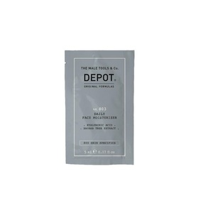 Depot n. 803 crema idratante da giorno con acido ialuronico 800 specifiche per la pelle 5 ml per viso e collo specifiche per gli uomini - Product Image 1