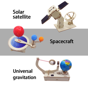 Tự Làm Gốc 10 Trong 1 Kit Đồ Chơi Bằng Gỗ Bên Ngoài Không Gian Khoa Học Thăm Dò Kit Năng Lượng Mặt Trời Hệ Thống Giáo Dục Kit Cho Các Trường Học - Product Image 5