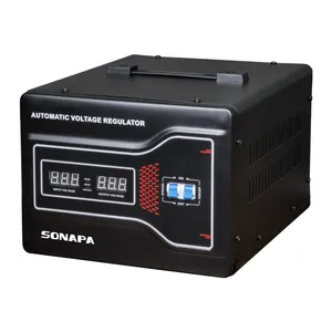 Régulateur de puissance SVC-T 10KVA protecteurs de surtension sous tension 220v régulateur de stabilisateur de tension de servomoteur